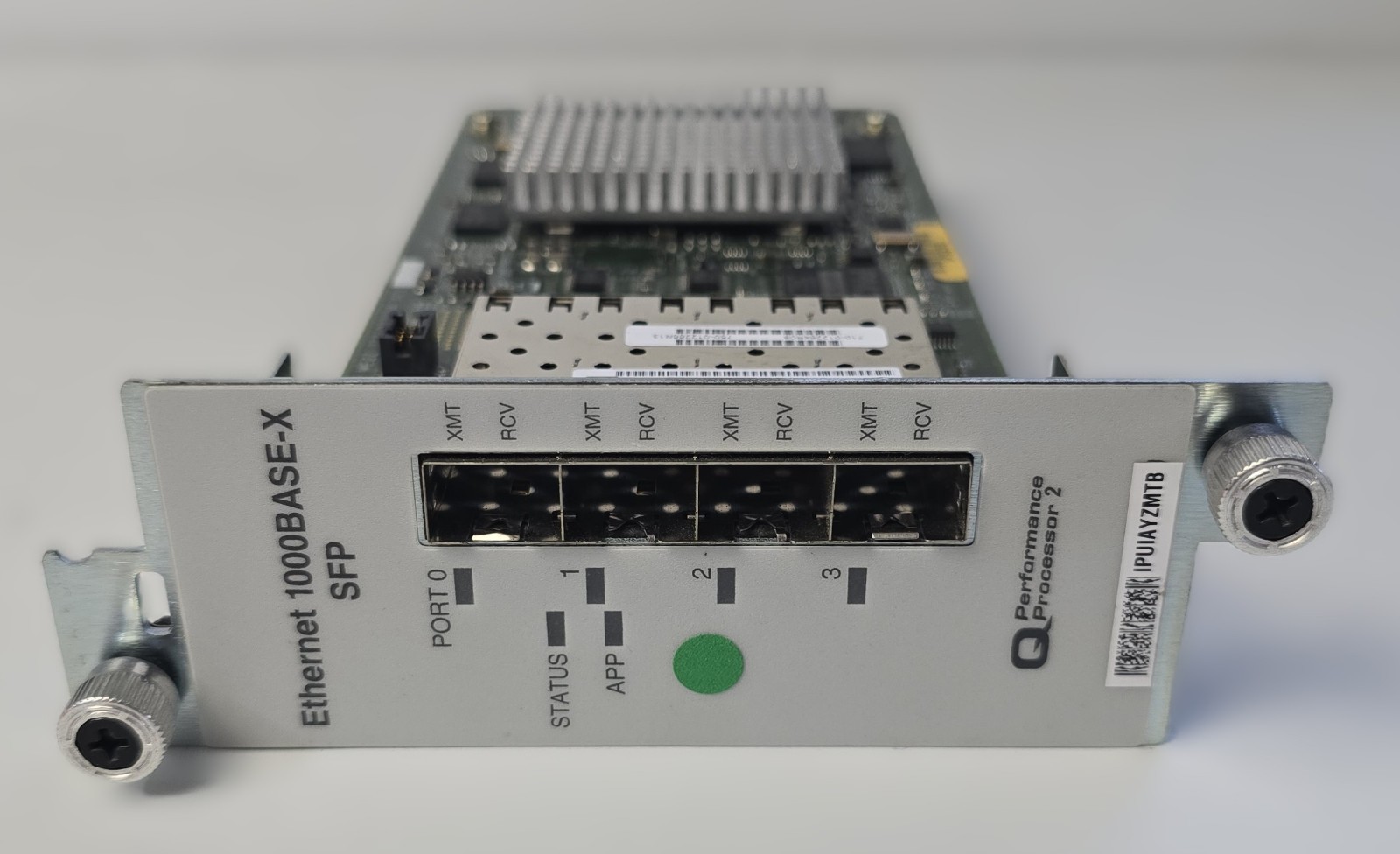 Juniper Networks PB-4GE-TYPE1-SFP-IQ2 4-Port Gigabit Ethernet SFP (Pre-owned)