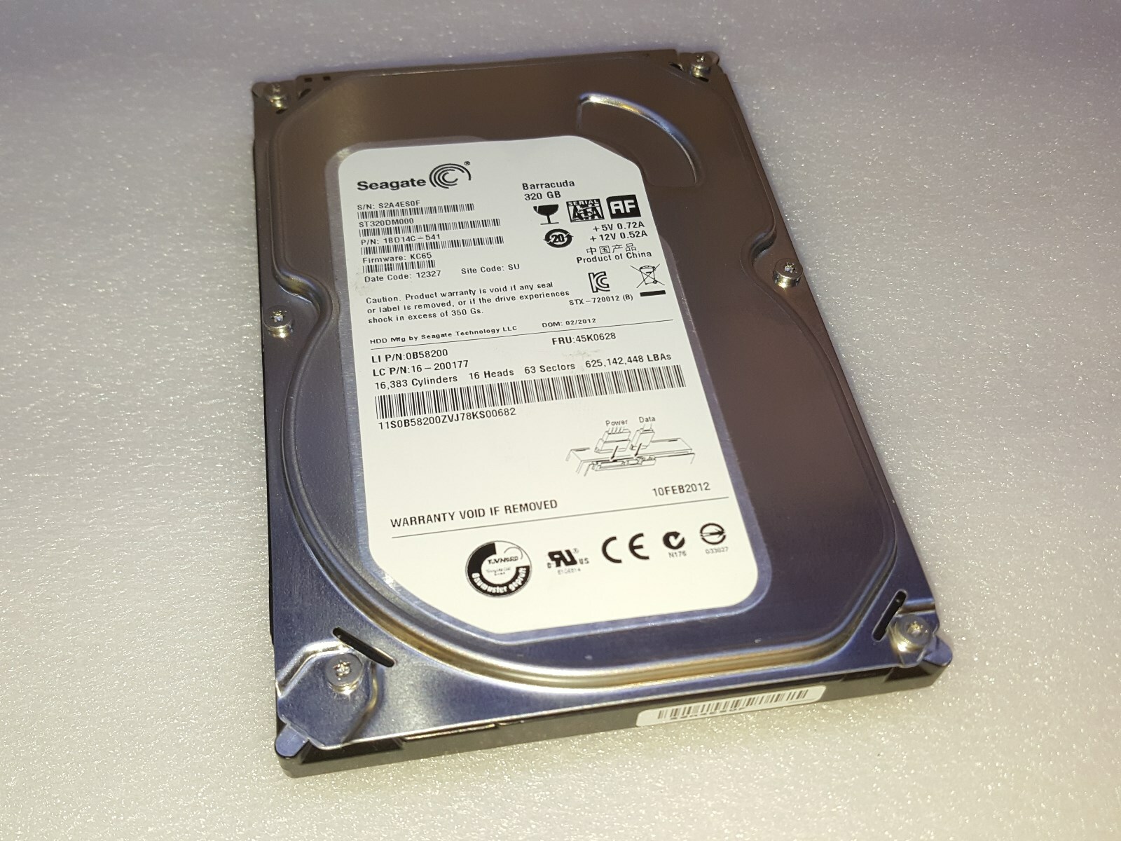 HP Compaq dx2400 - 320GB Hard Drive - Windows 7 Home Premium 32-Bit