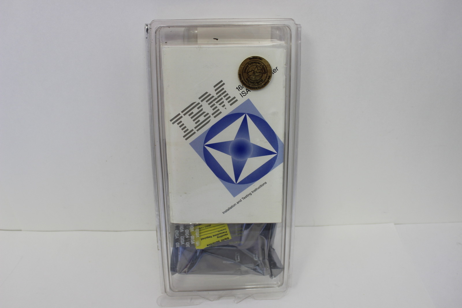 IBM 73G2032 16/4 ISA-16 16 BIT ISA TOKEN RING ADAPTER WITH DISKETTES 60G3994