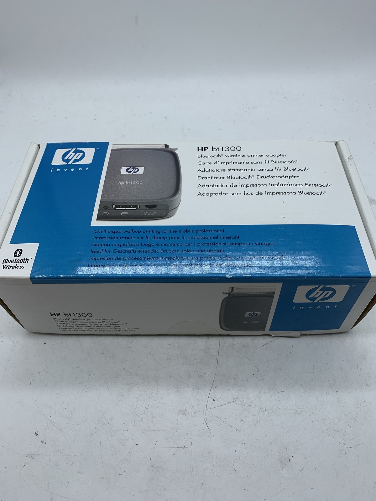 Open Box OEM HP BT1300 Bluetooth Wireless Printer Adapter ~ 
