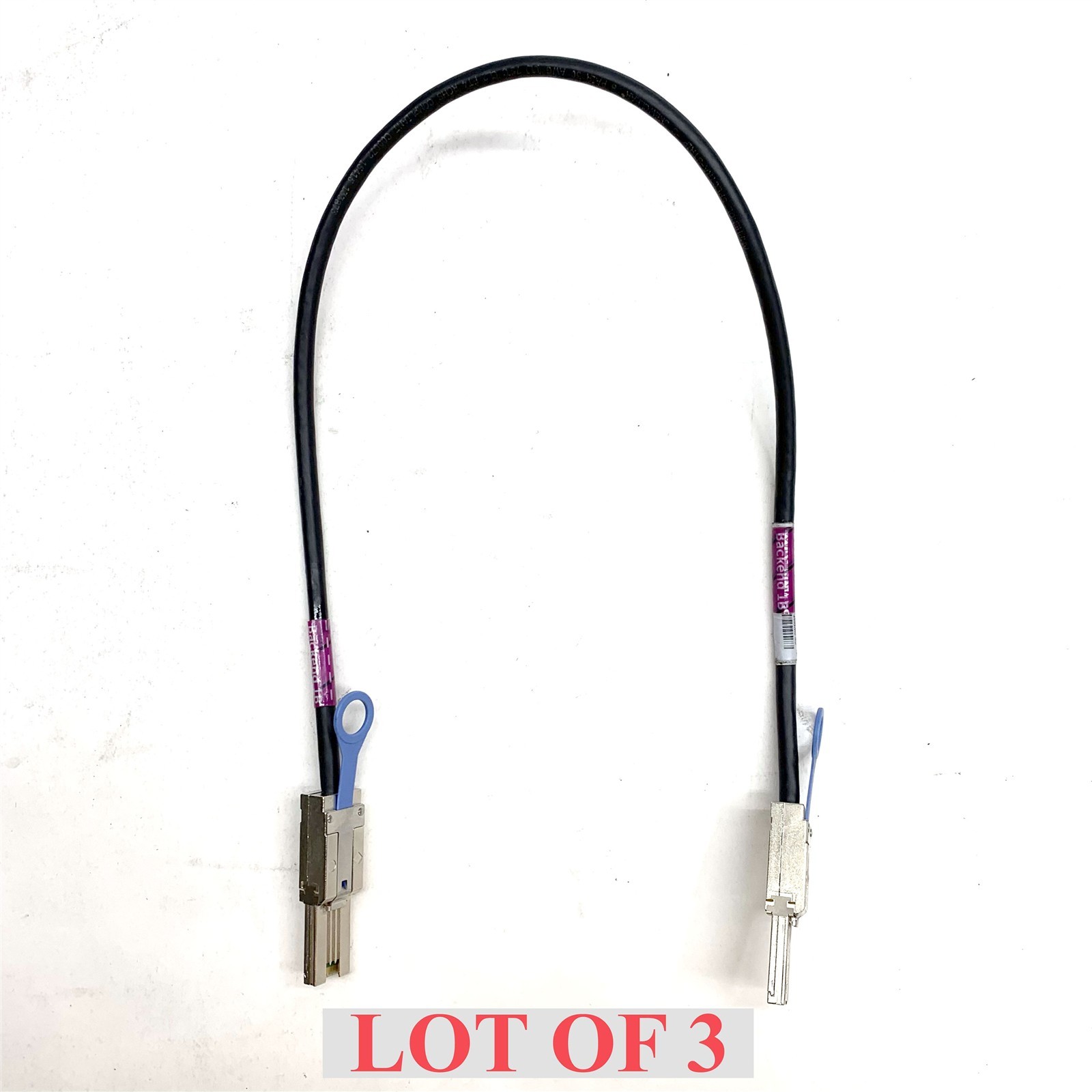 EMC Amphenol SAS to SAS 1M External Server Stacking Cable CN-0W05508 Lot 3