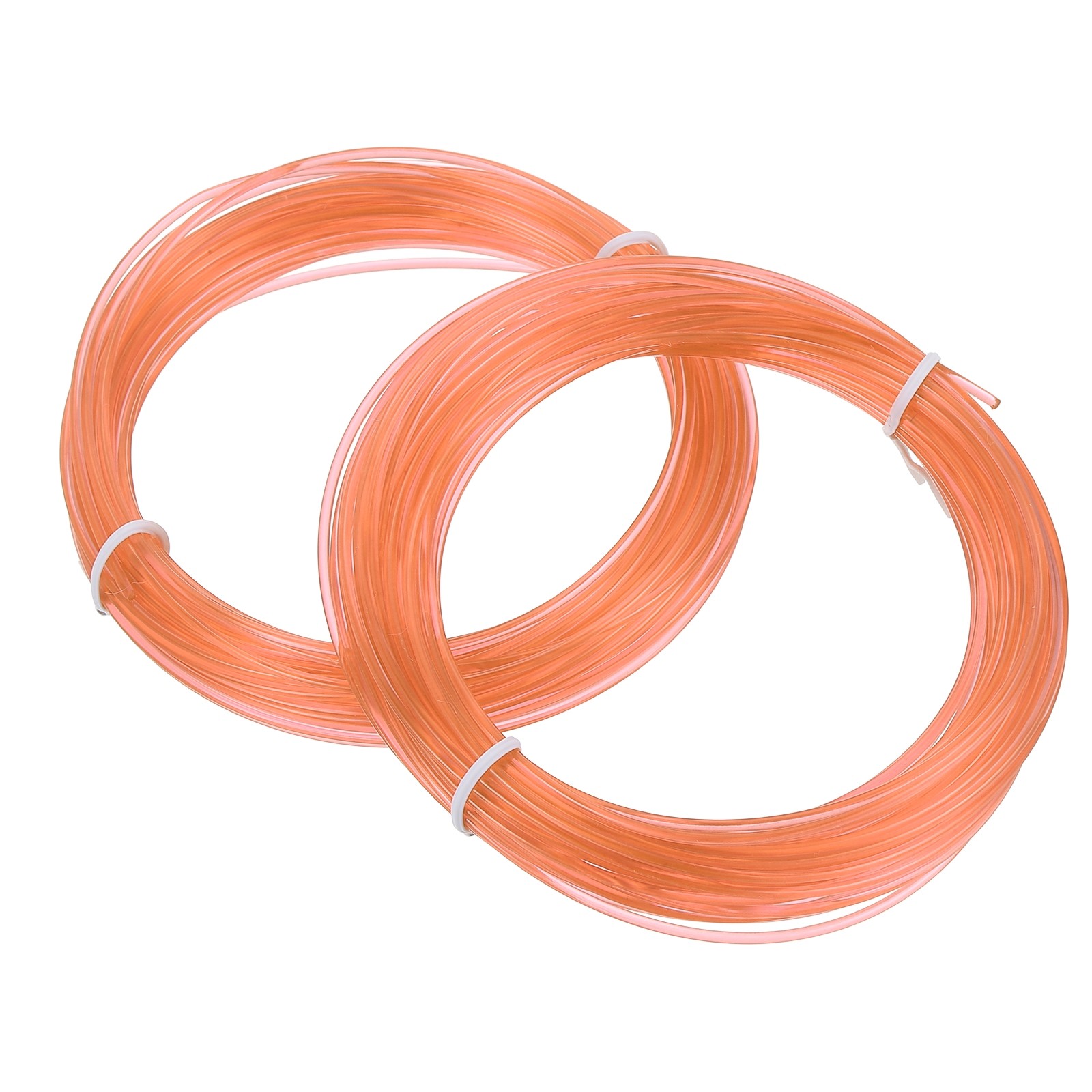 2 Pcs 3D Pen Filament, 1.75mm Dia 33ft Length, Transparent Orange
