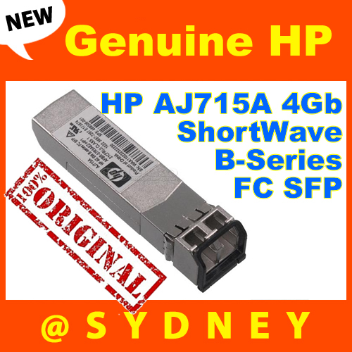 HP AJ715A 4Gb ShortWave B-Series FC SFP Transceiver for HP StorageWorks EVA 4400