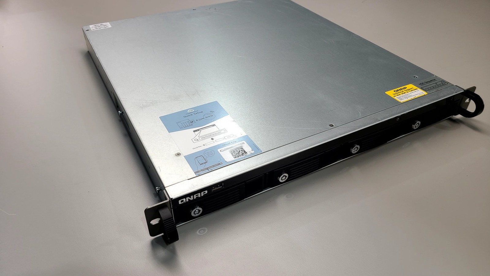 QNAP TS-431U Disk Array w/ 6TB Data Storage Systems 4-bay 1U iSCSI NAS