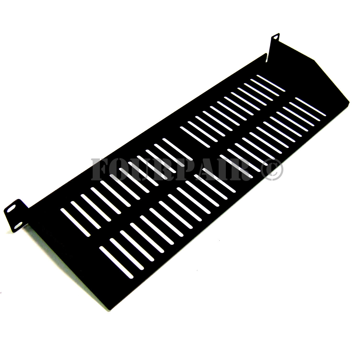 19" Rack Mount Keyboard Server Cantilever Shelf - 1U 8" Deep Steel Vented Data
