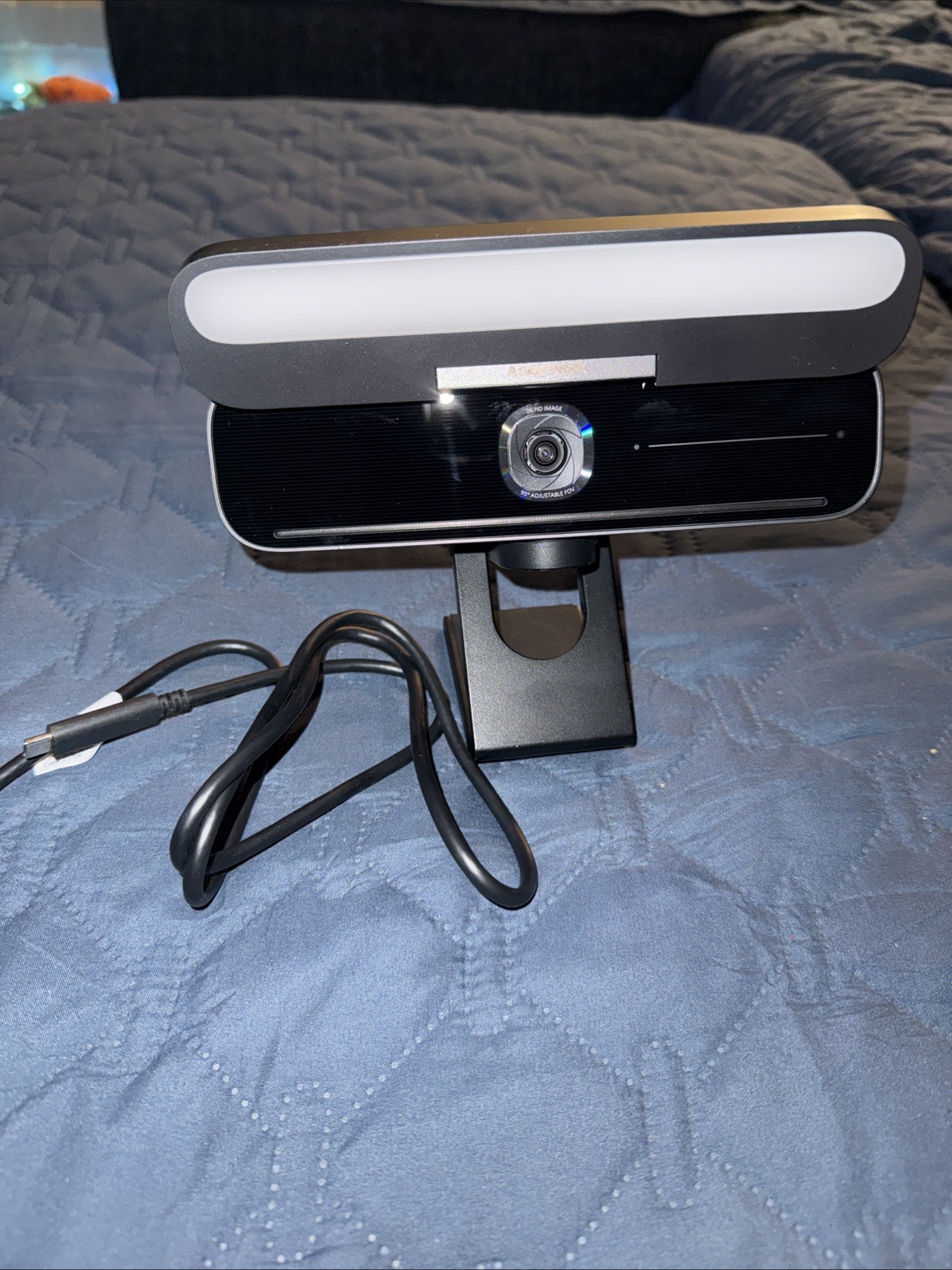 Anker Work B600 Videobar Webcam with Light, with 2K Camera -A