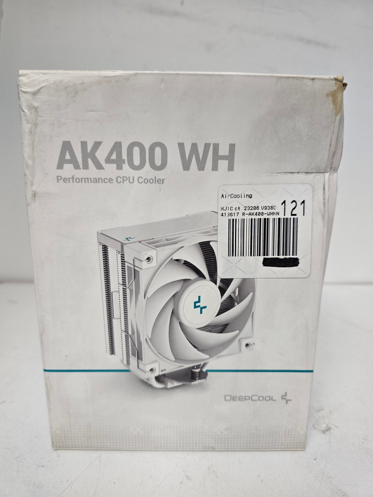 DeepCool AK400 WH Performance CPU Cooler White 4 Direct Touch Copper Heat