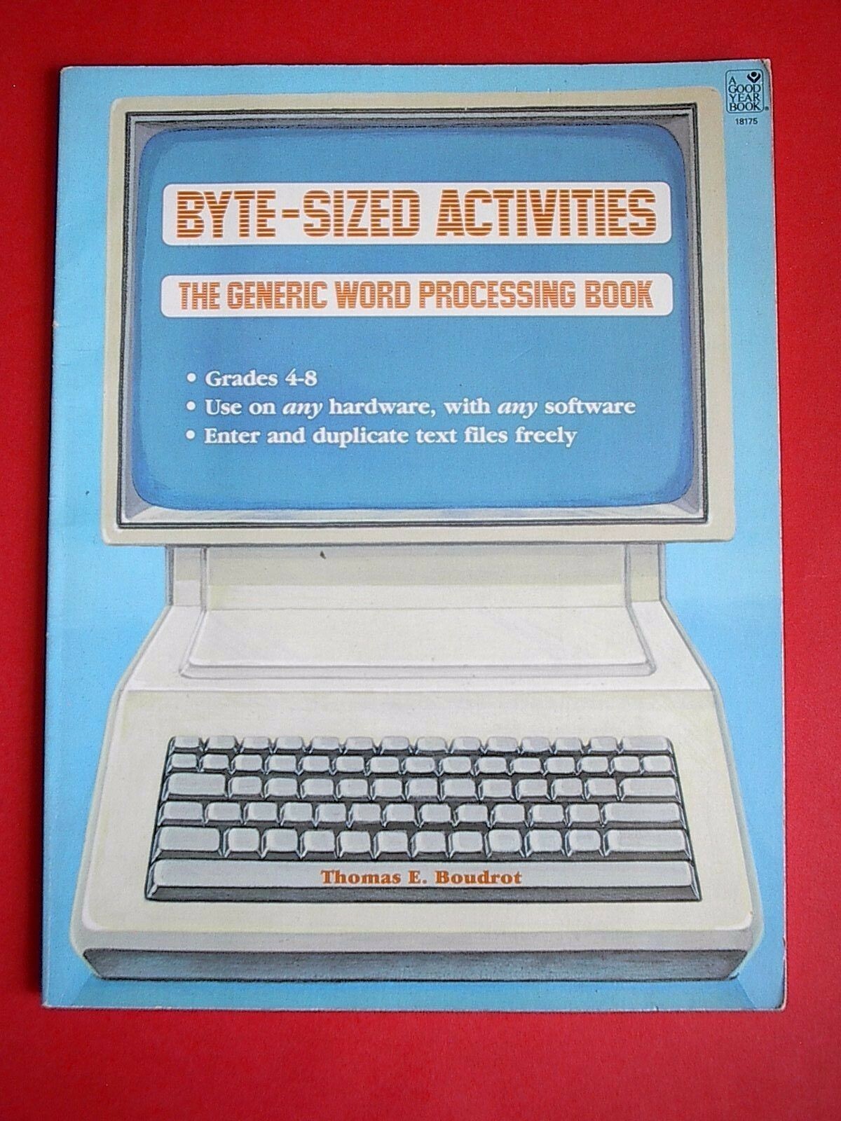 Byte-Sized Activities The Generic Word Processing Book PAPERBACK 1968c Boudrot