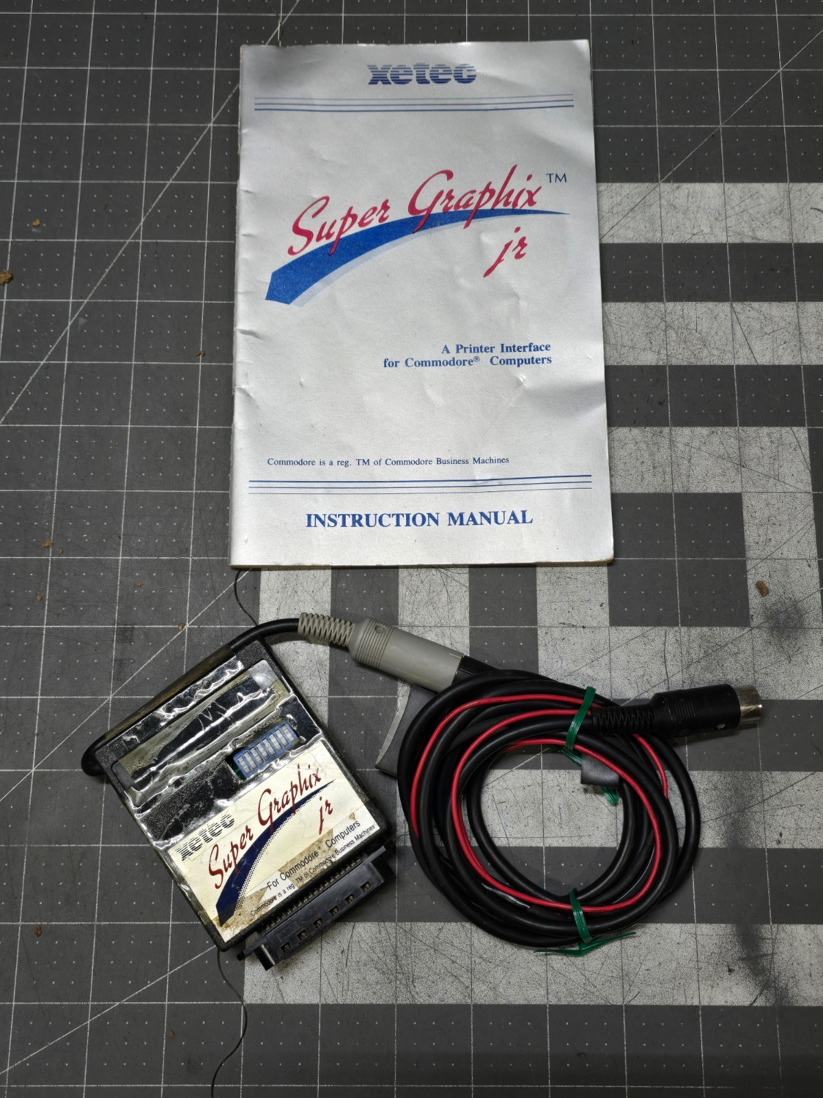 Xetec Super Graphix Jr printer interface - for Commodore computers - untested
