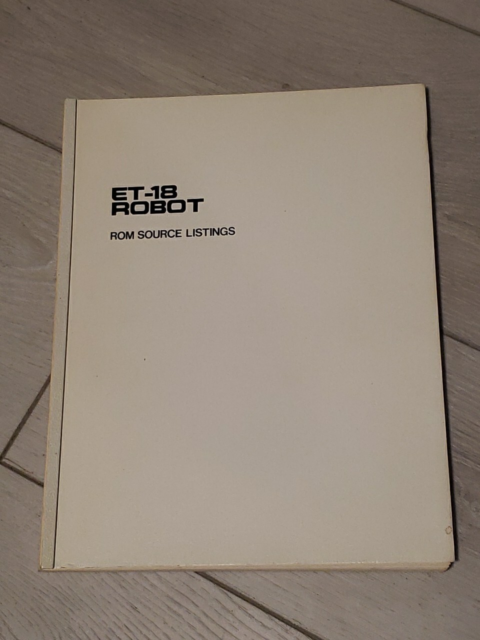 Rare Heathkit ET-18 Robot ROM Source Listings 1983 Hero 1 Manual