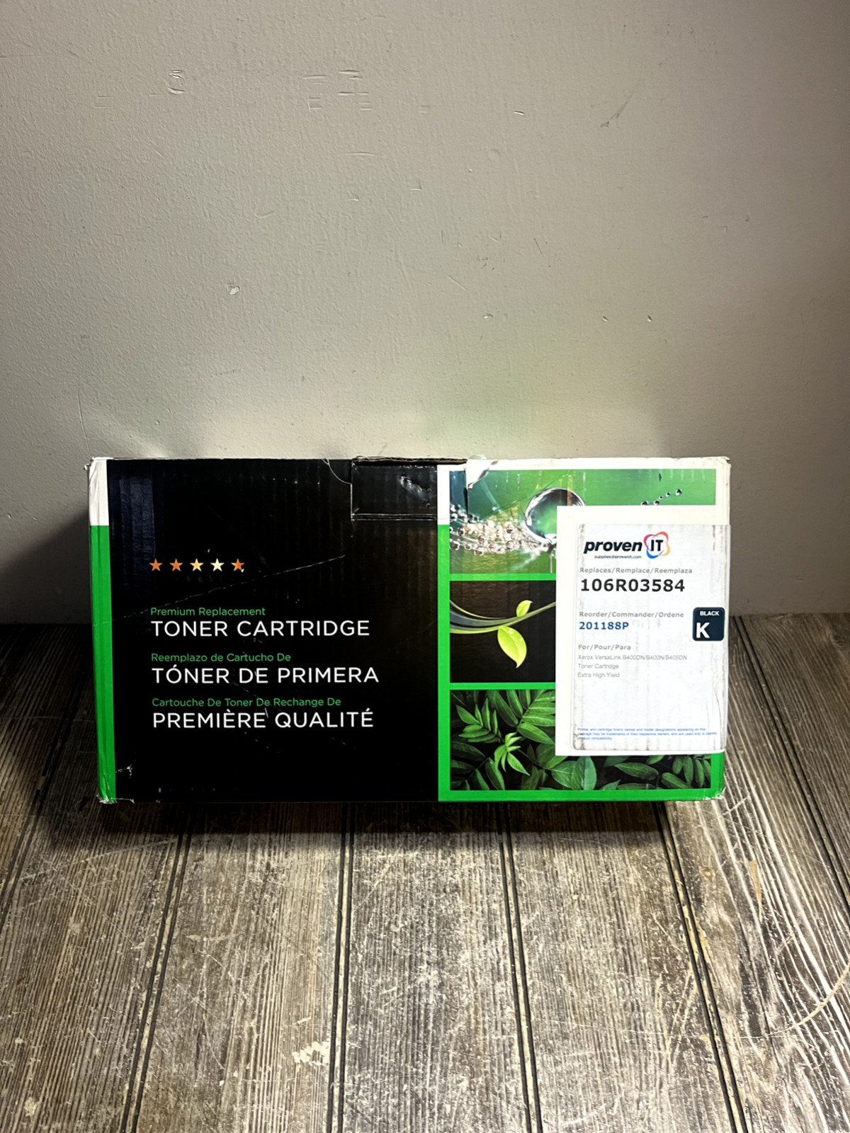 Compatible Toner Cartridge for Xerox VersaLink 106R03584 Black K, New Open Box