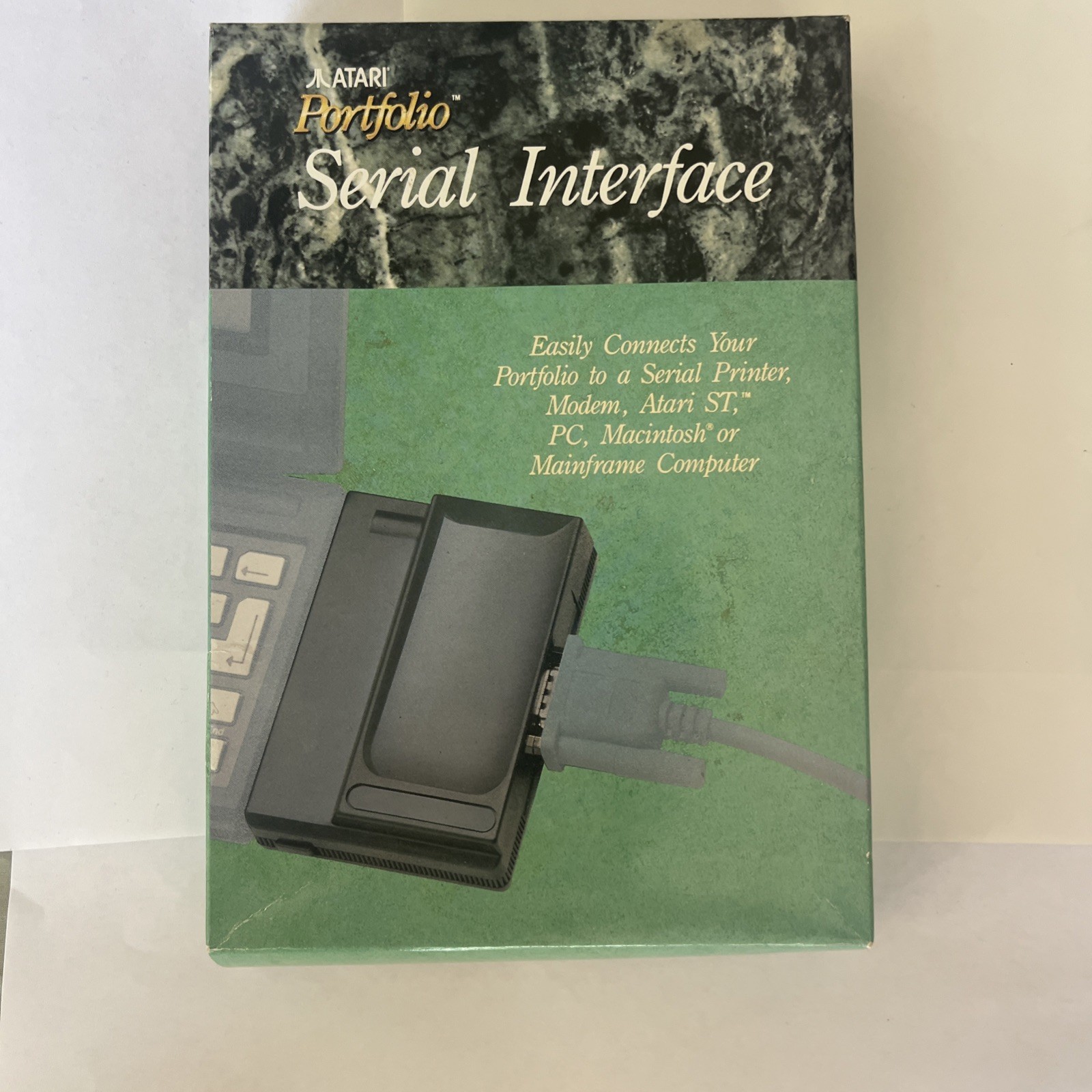 Atari Portfolio PARALLEL PRINTER INTERFACE NOS New Open Box