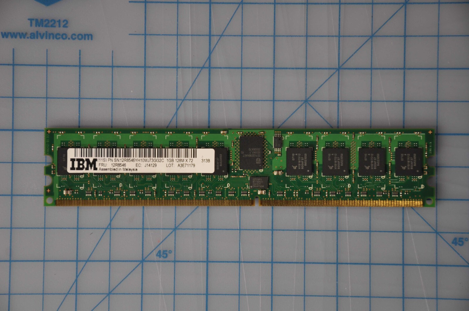 IBM 1GB DDR2-533 PC4200 ECC Server Memory Module 12R8546