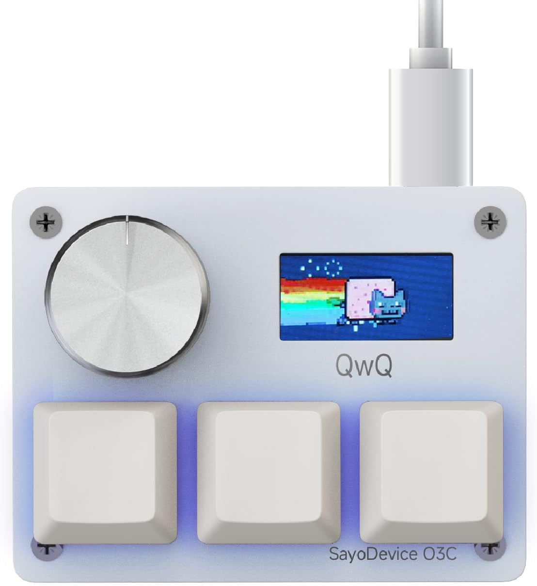 O3C Rapid Trigger Hall Effect Keyboard Suitable for OSU and Geometry Dash Rhythm
