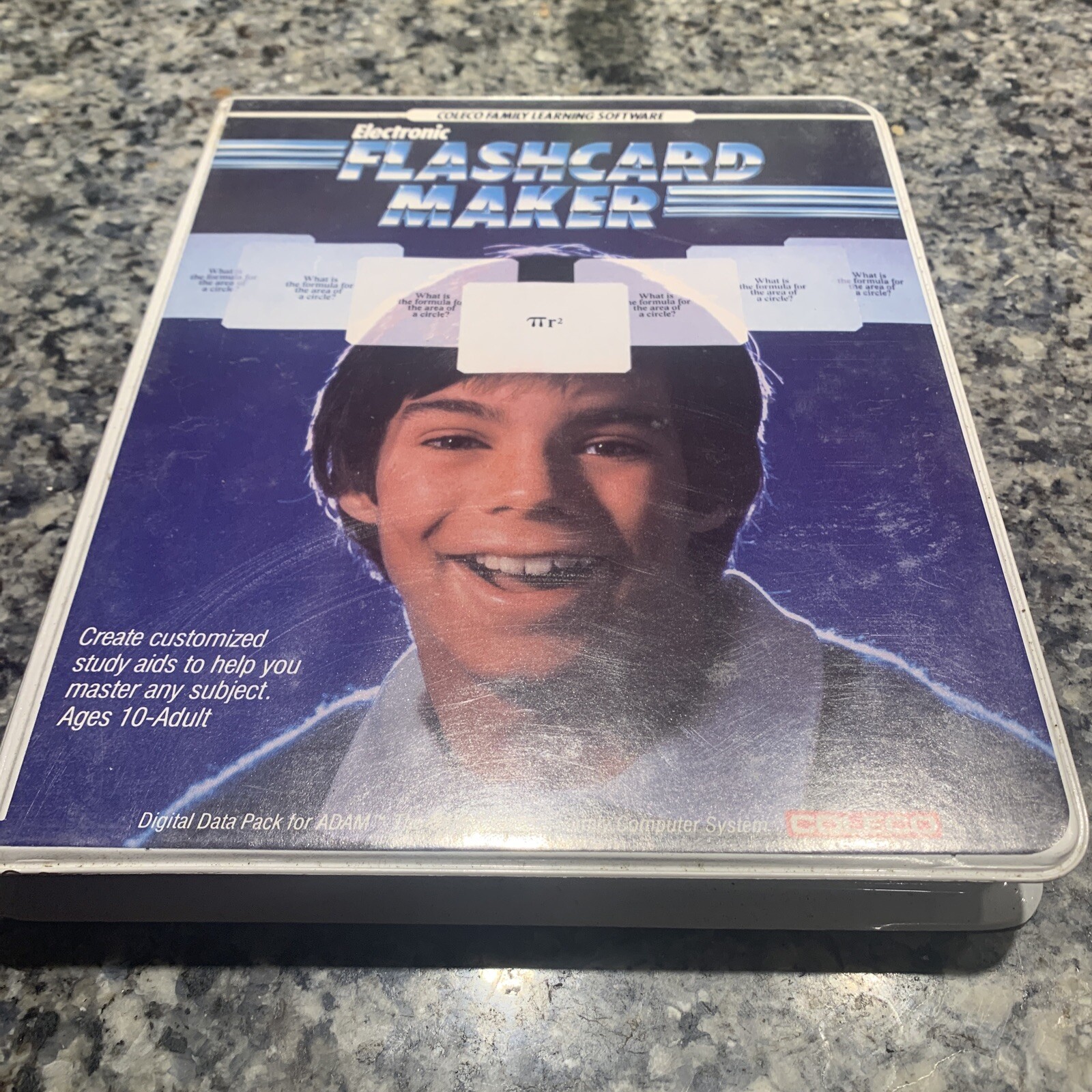 Vintage Coleco Adam Computer System - Electronic Flashcard Maker Rare Game