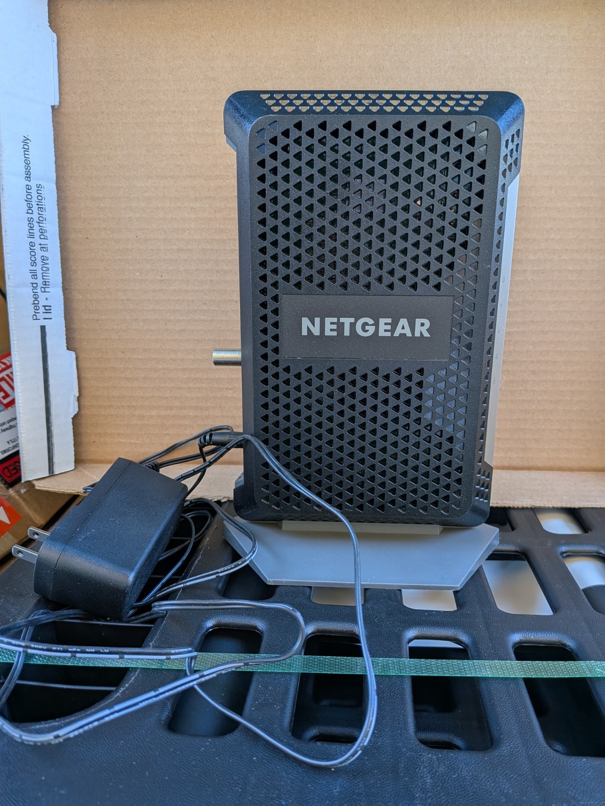 NETGEAR CM1000v2 DOCSIS 3.1 Gigabit Cable Modem w/ Power Adapter