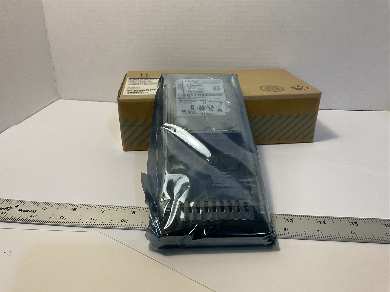 IBM System Storage 146 GB 15K RPM  Hard Drive Brand New With Tray In Stock