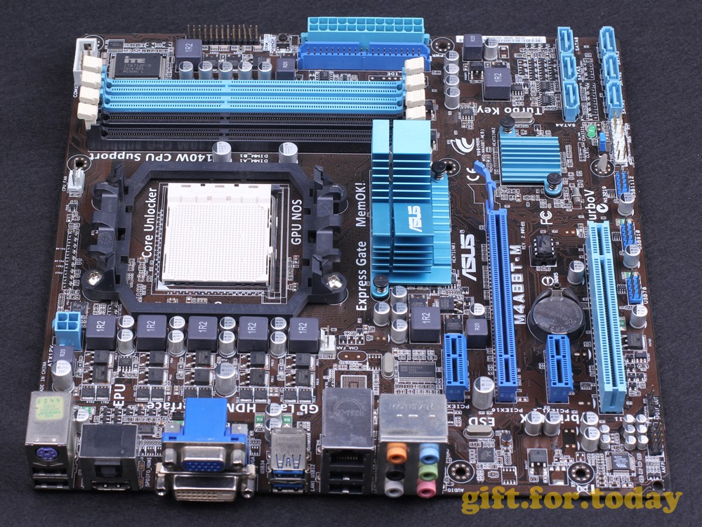 Original ASUS M4A88T-M AMD 880G Motherboard Socket AM3 DDR3