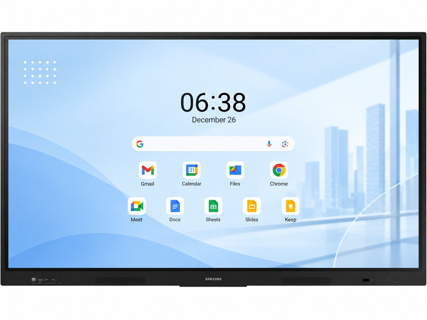 SAMSUNG 75" Interactive Display Touch Screen Whiteboard WAF Series, Compatible