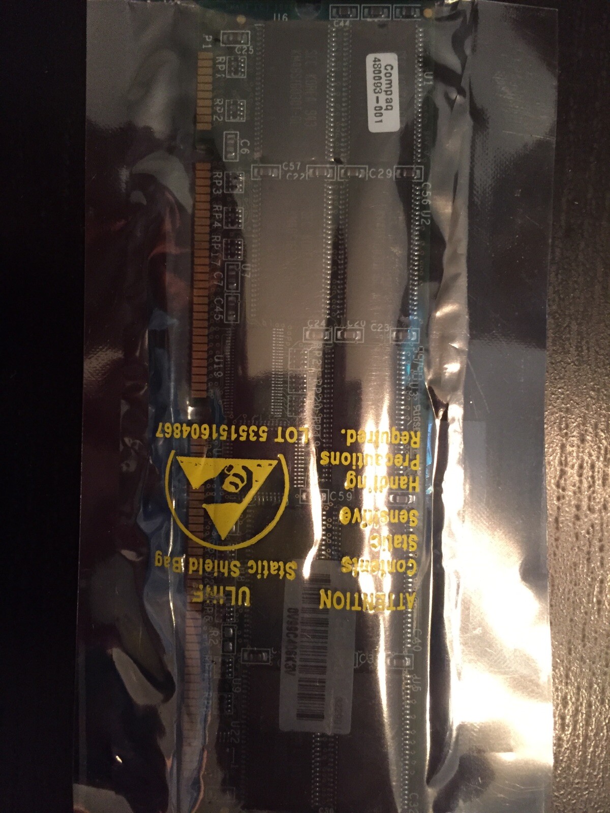 MEMORY, 480093-001, Compaq Genuine 256MB 100MHz SDRAM