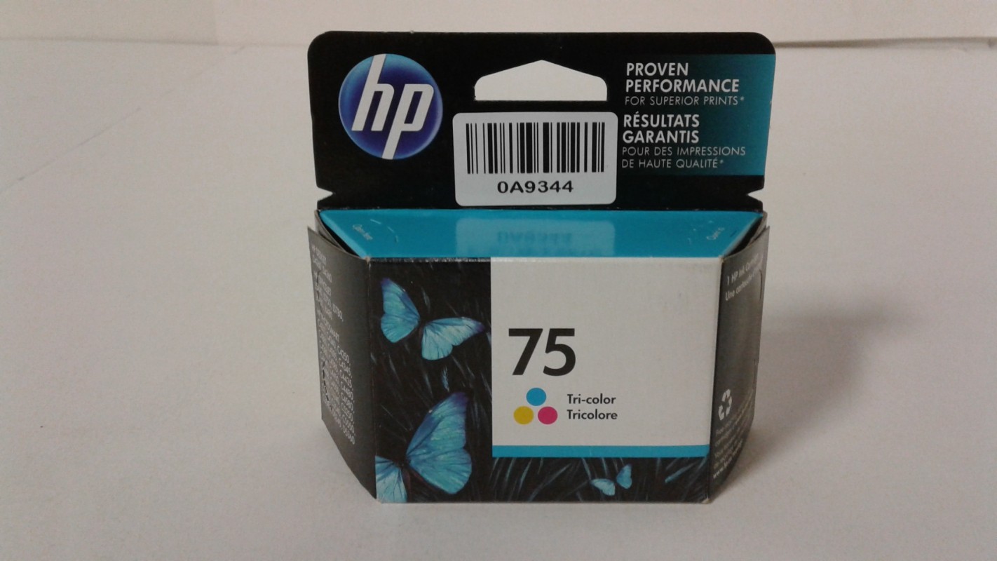 HP CB337WN Ink Ctg 75, Tri-Color for HP PhotoSmart C-4200