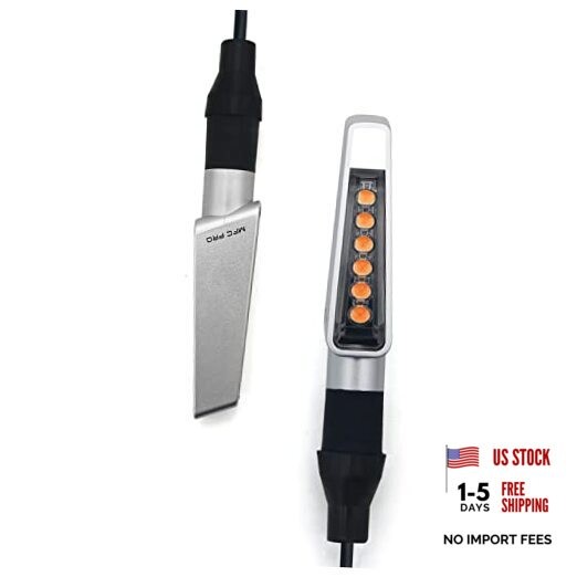 Mini Led Turn Signal Lights () Sequential Sliver-2pcs