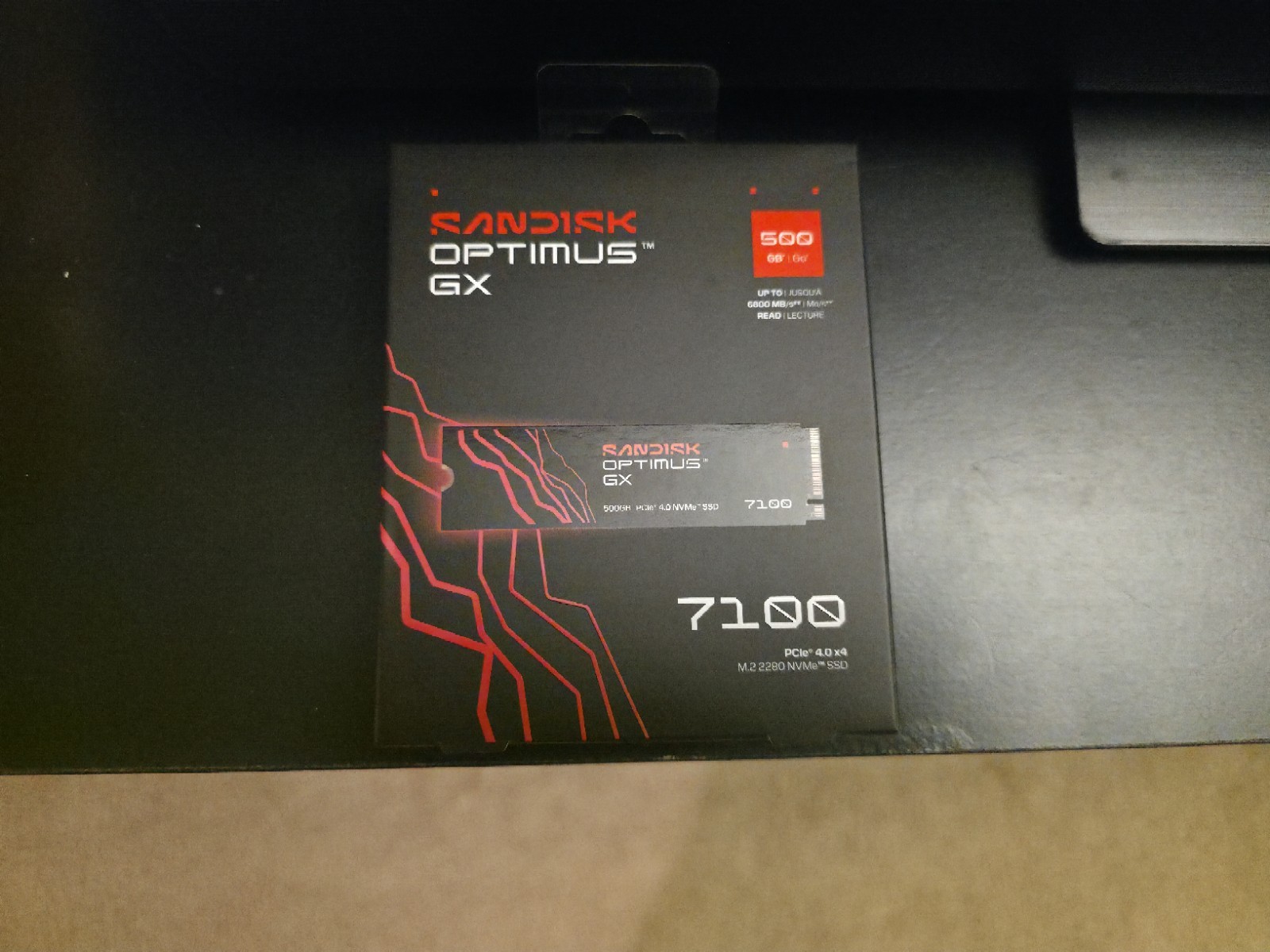 SANDISK Optimus GX 7100 500GB M.2 SSD PCIe 4.0 Brand New Sealed 
