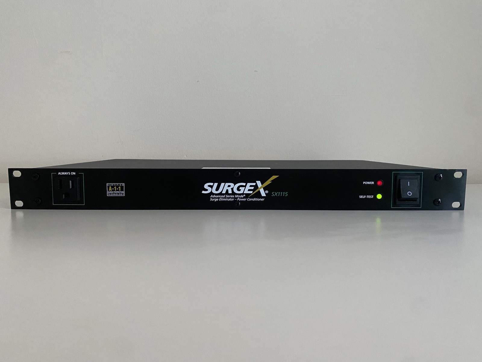 SurgeX SX1115 Advanced Series Rackmount Surge Eliminator Power Strip