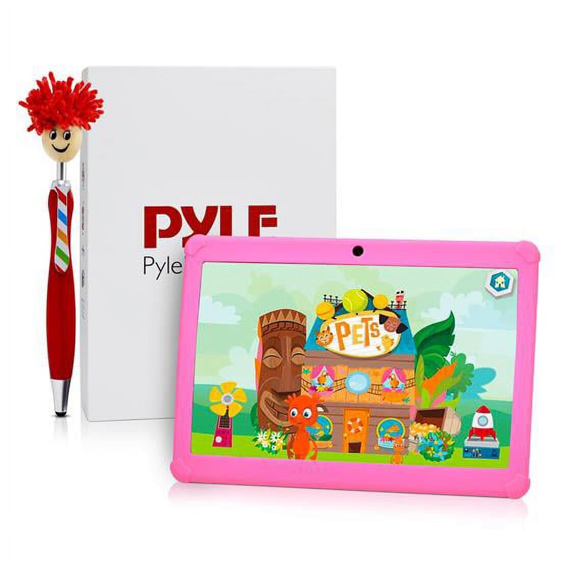 Pyle 10.1" Full HD Android Tablet for Kids-1080p full HD display, Quad-Core