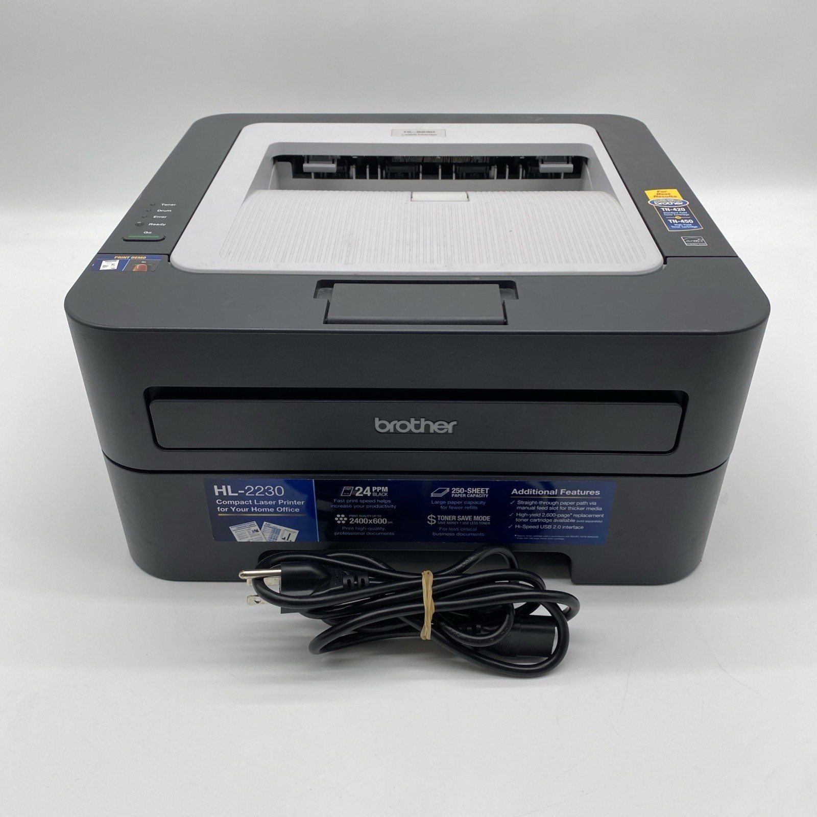 Brother HL-2230 Laser Printer TESTED WORKS