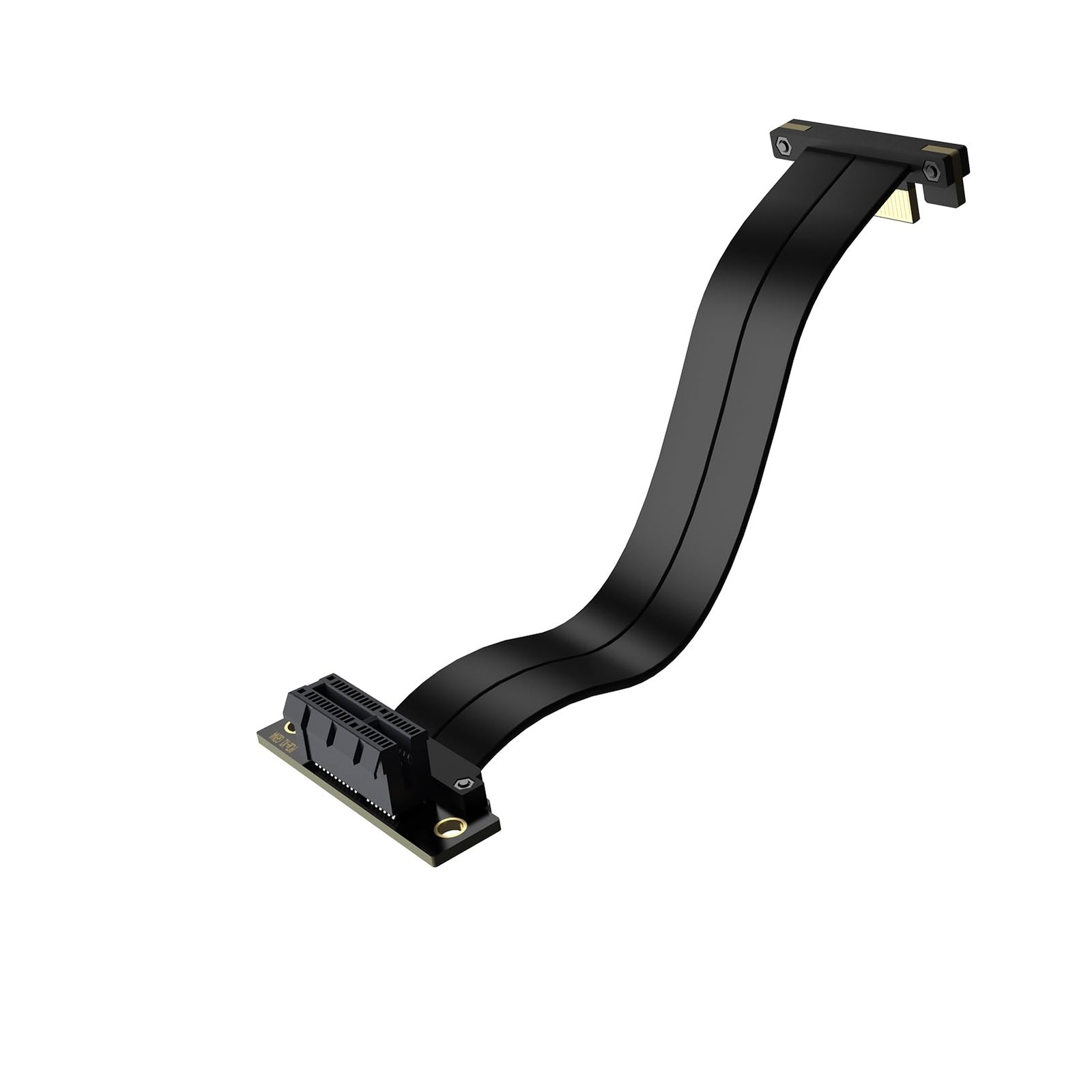 XRIKUI PCIe X1 4.0 Riser Cable,PCI-Express 1X Male to Female Extension 20CM 