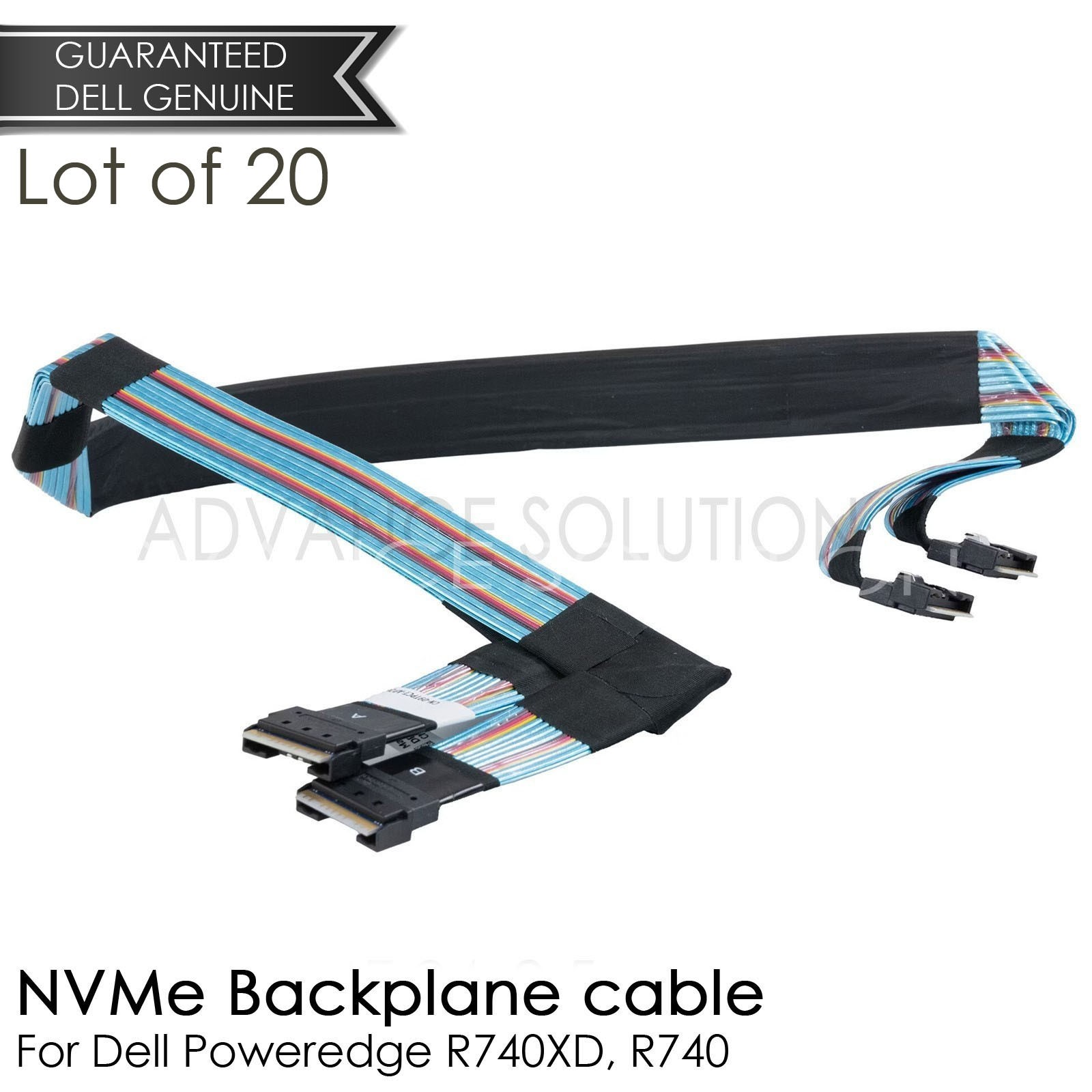 Lot 20 Dell PowerEdge R740xd 24B Server SSD NVMe PCIe Extender Cable 9TPCT 95K27