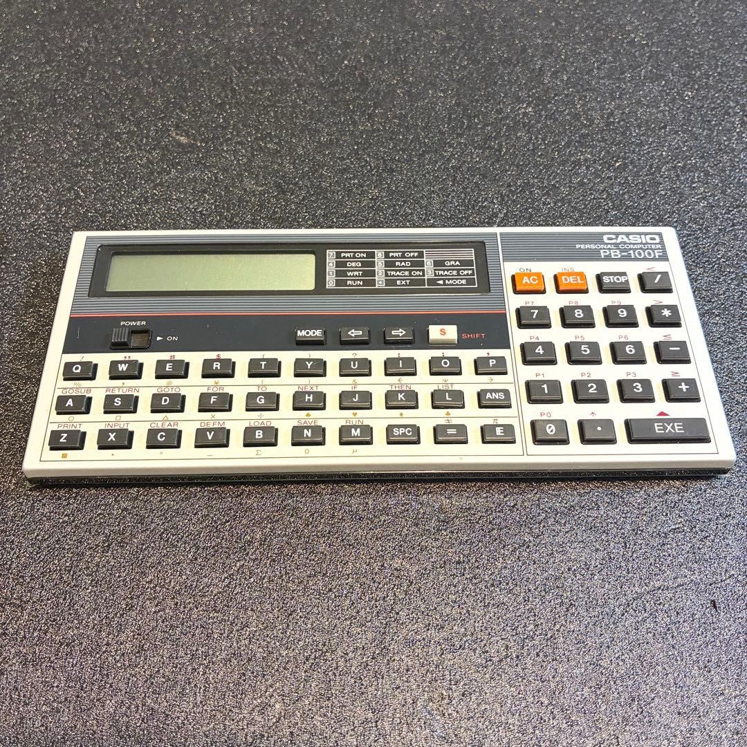 CASIO PB-100F Pocket Computer with QWERTY Keyboard Programmable
