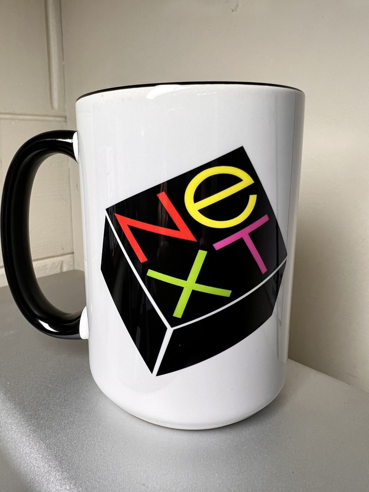 Next Computer Logo 15 oz Coffee Mug Steve Jobs