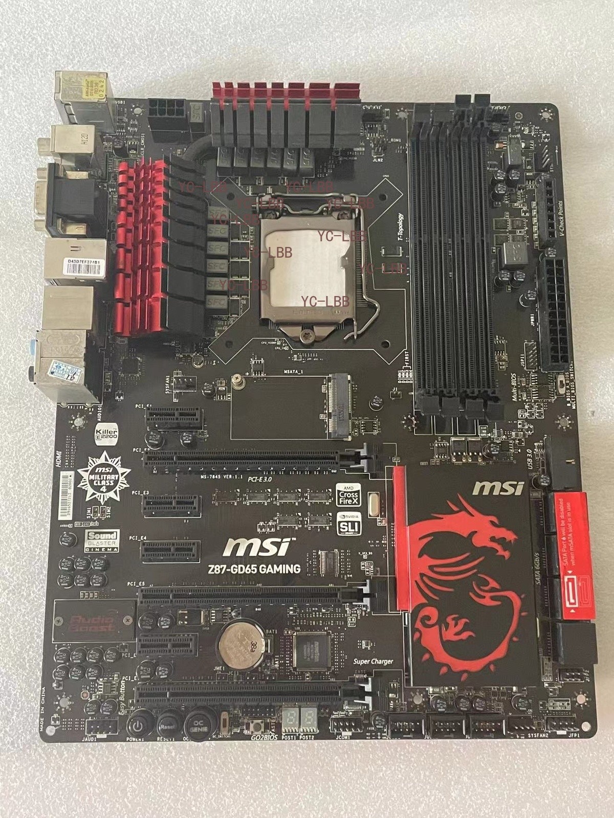 FOR MSI Z87-GD65 GAMING LGA1150 32GB DDR3 ATX Motherboard test ok Quick delivery