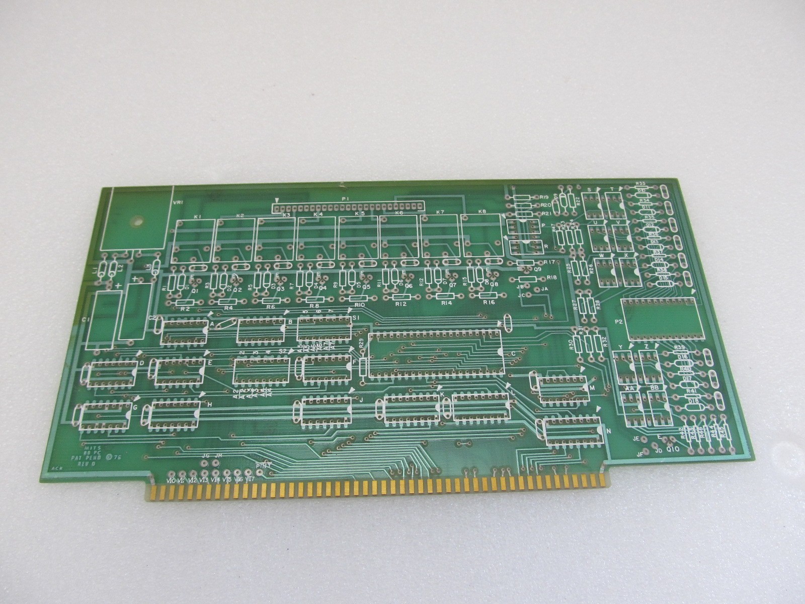 MITS 88 PC REV 0 Blank Circuit Board PCB - Vintage Computer