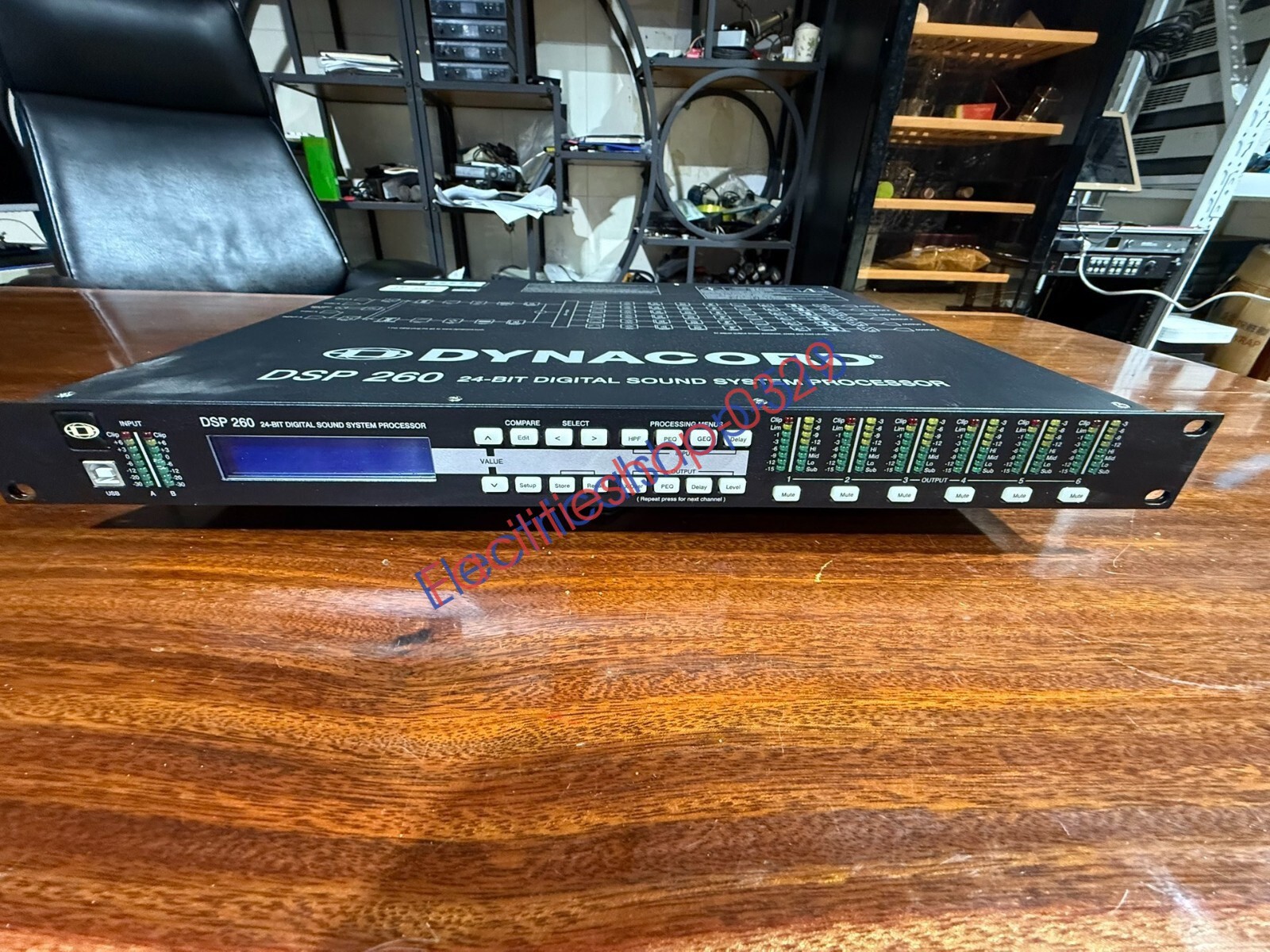 1PC DYNACORD DSP260 24-BIT Audio Processor DHL/FedEx