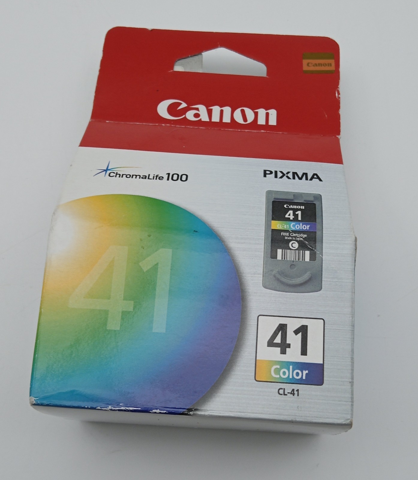 Genuine Canon CL-41 Tri-Color Ink Cartridge