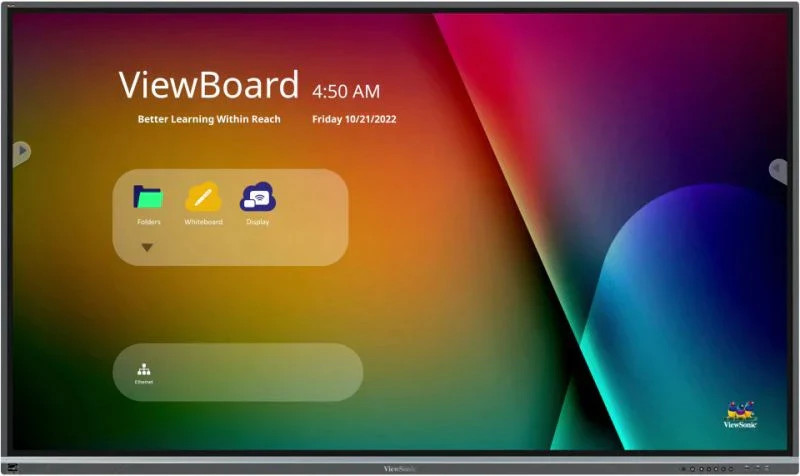 ViewSonic IFP8650-5B-S Gen 5 86" 4K Interactive Display - Certified Refurbished