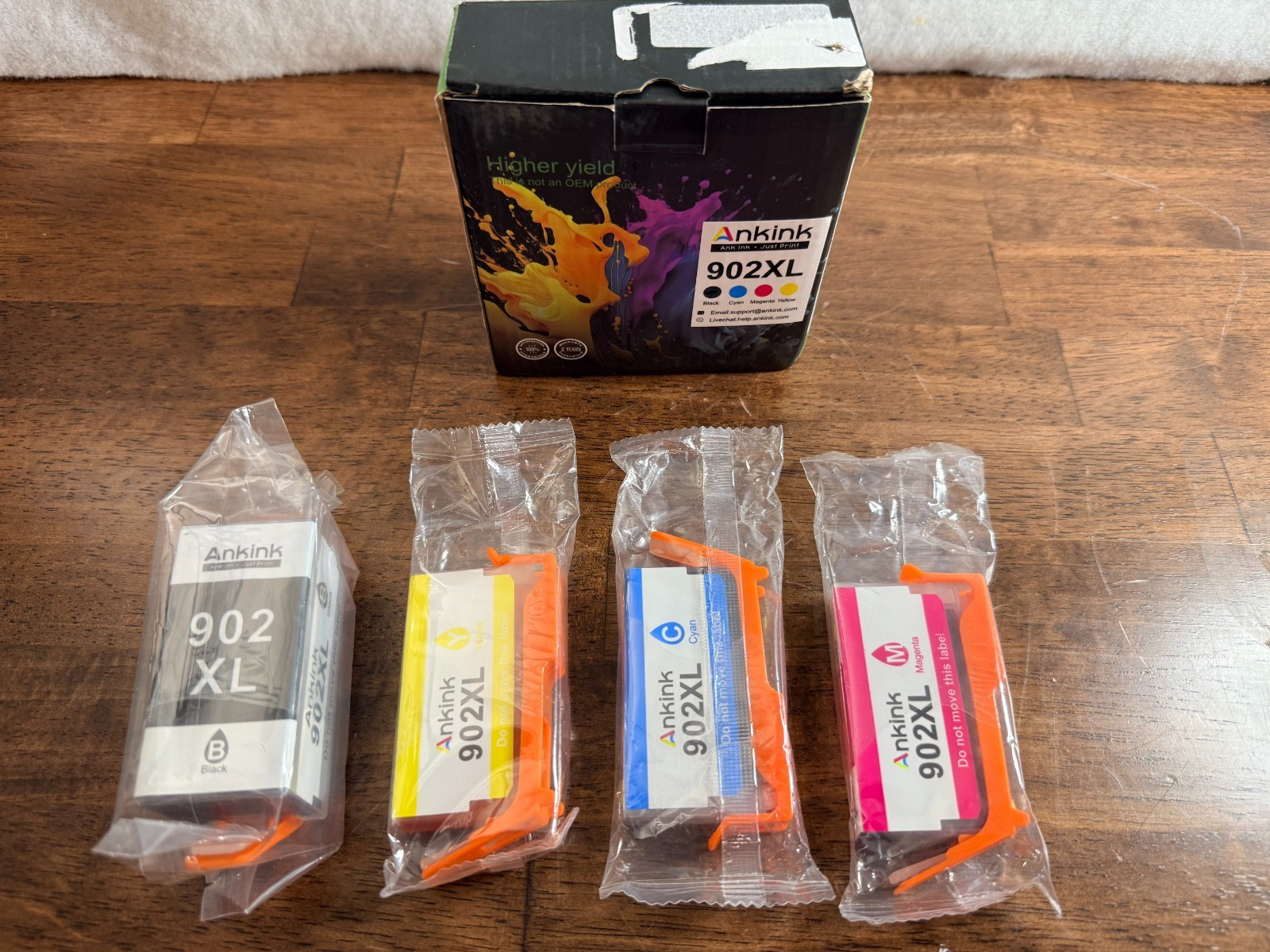 Ankink 902 Xl Multi Pack Ink Cartridge