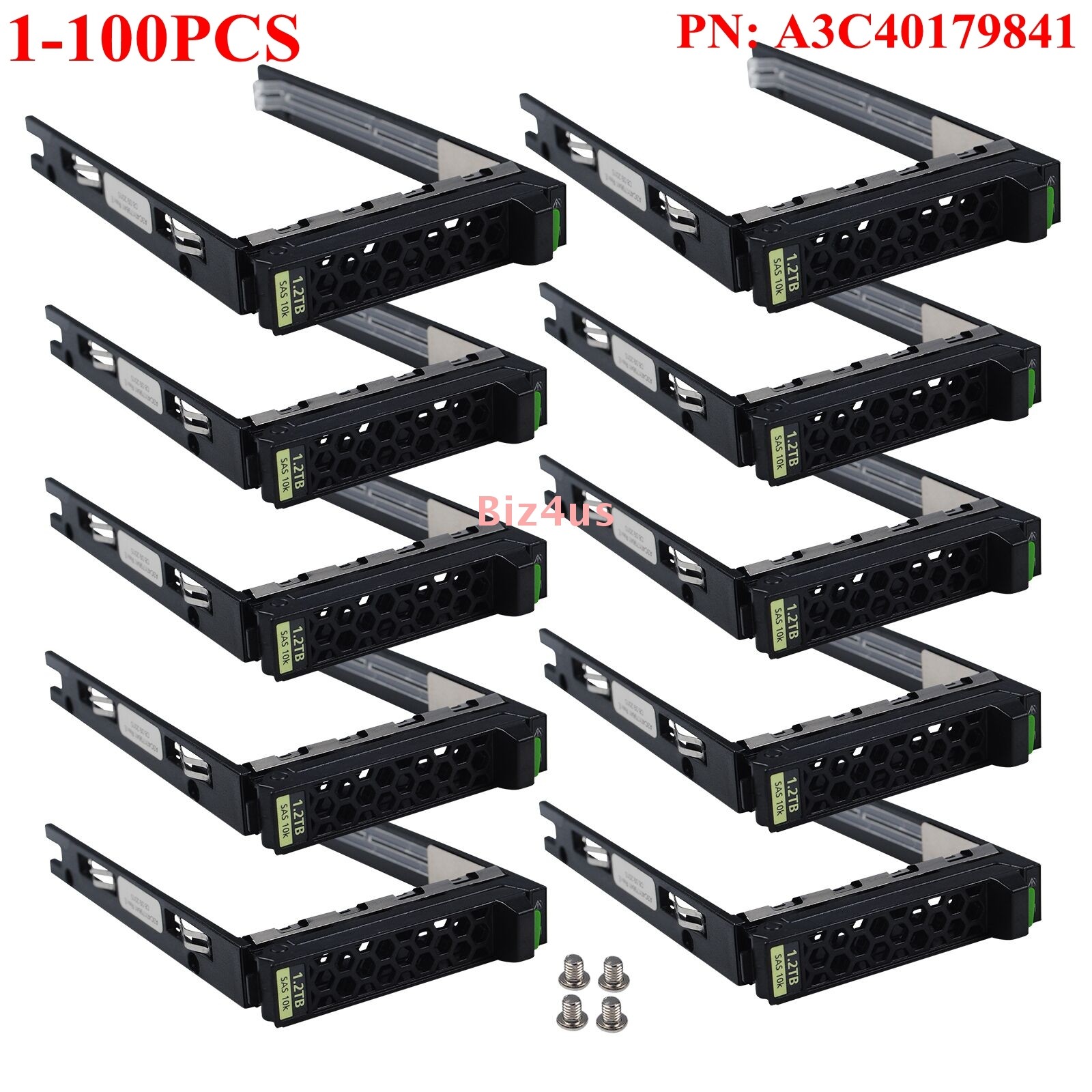 2,5" SFF HDD Tray Caddy A3C40179841 ForFujitsu RX2530 RX2540  M1 M2 M3 M4 M5 Lot