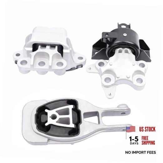 Engine Motor and Transmission Mount Kit Compatible with 2016-2021 Encore &