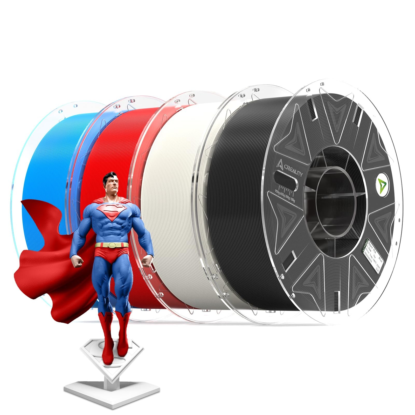 Official Hyper Filament 1.75mm 4KG for K2 Plus Combo, High Speed 30-600mm/s 3D