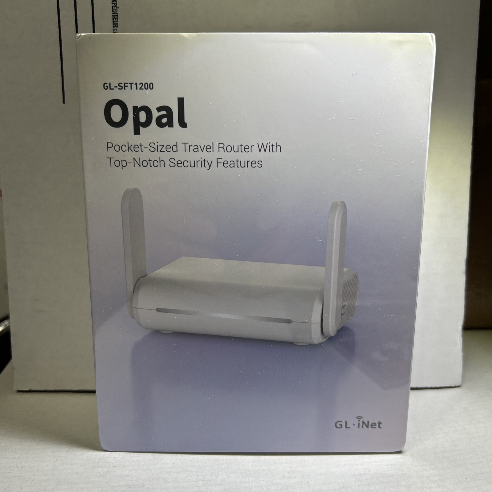 GL-SFT1200 (Opal) Secure Travel Wifi Router – AC1200 Dual Band Gigabit
