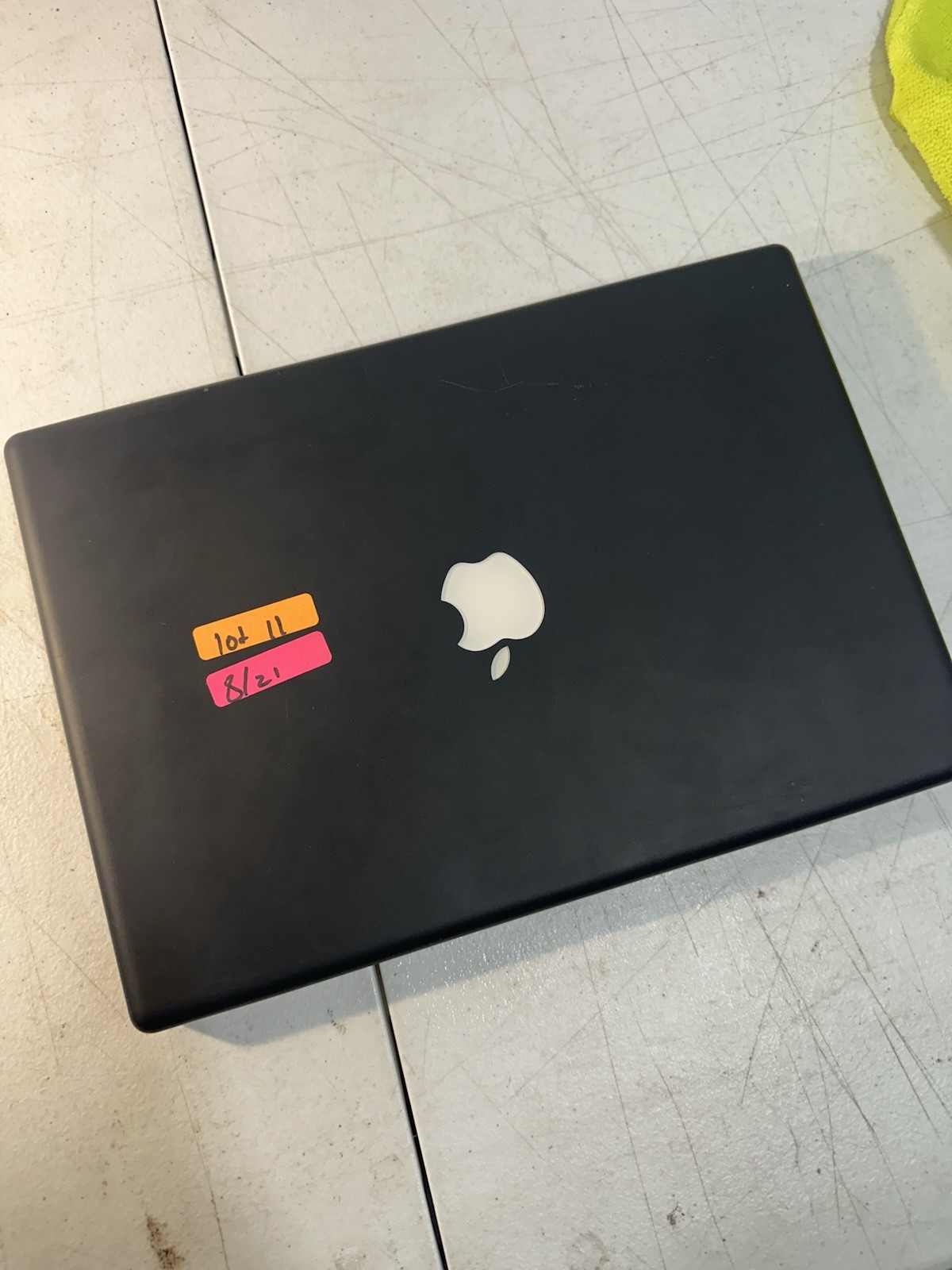Apple MacBook A1181 13" Black Laptop UNTESTED AS IS Parts Repair