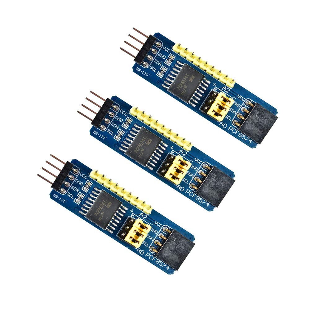 Comimark 3Pcs PCF8574 PCF8574T I2C 8 Bit IO GPIO Expander Module for Arduino ...