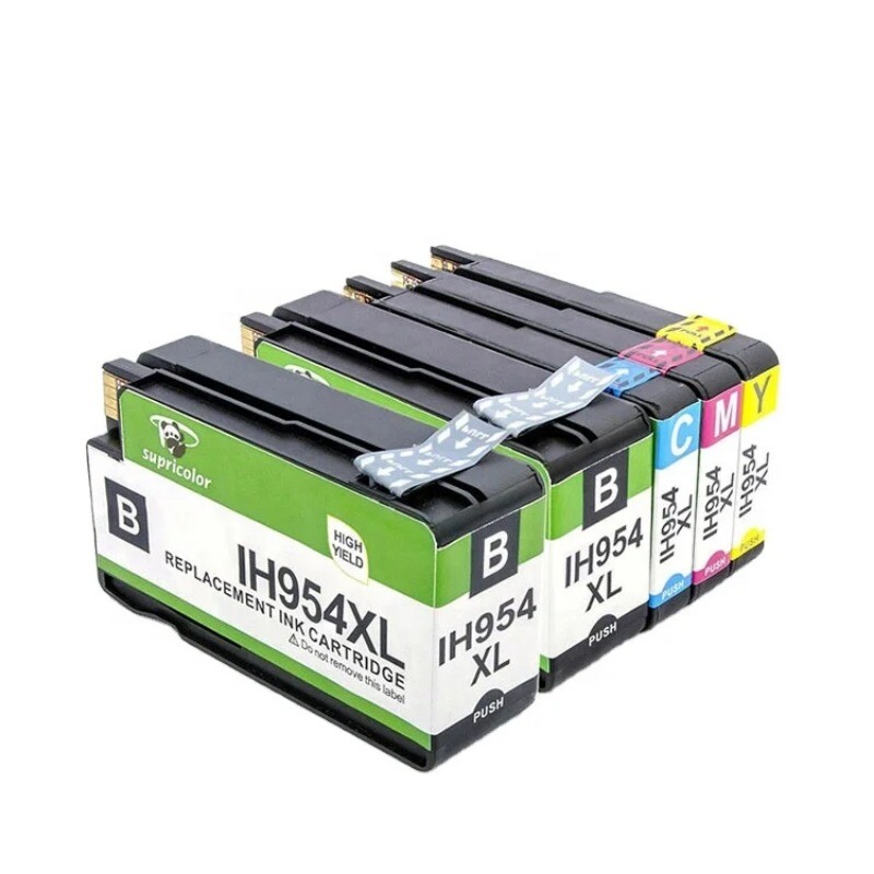 4PC HP 954 954XL Ink Cartridge Replacement for HP Pro 7740 8210 8710 8720 8730