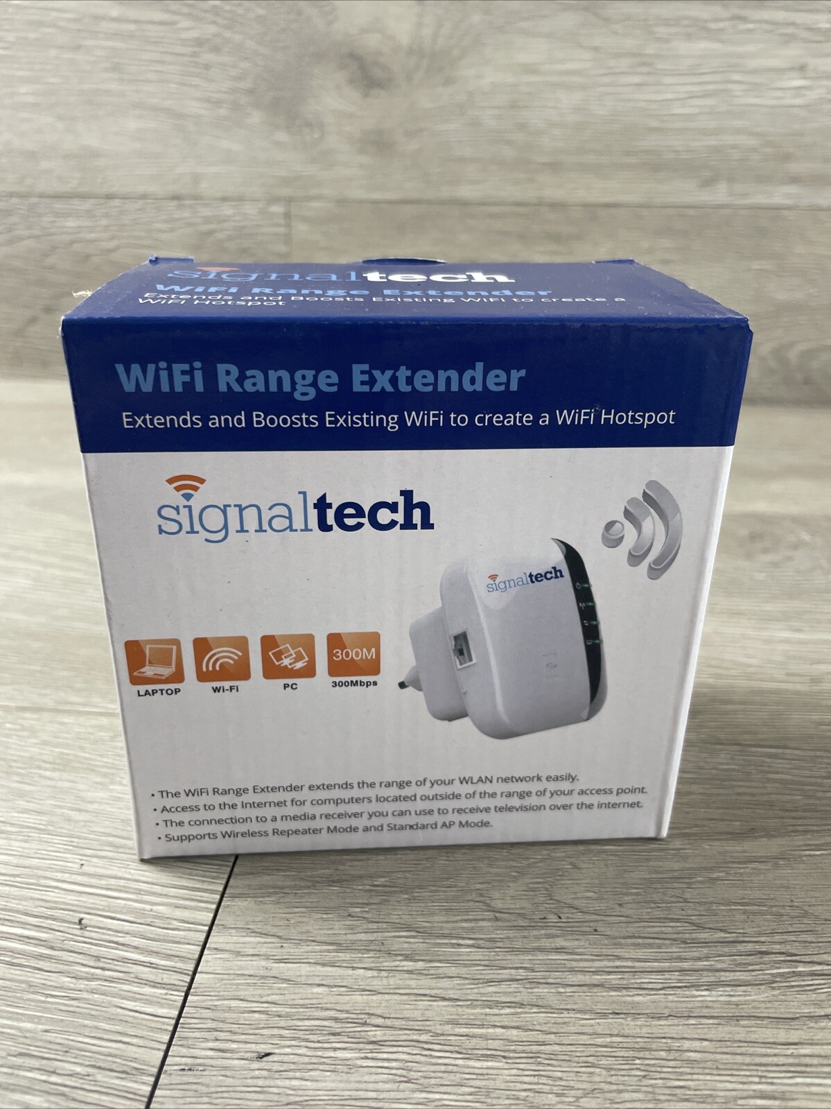 Boost Your Range Signaltech Wifi Range Extender Internet Signal Booster Hotspot