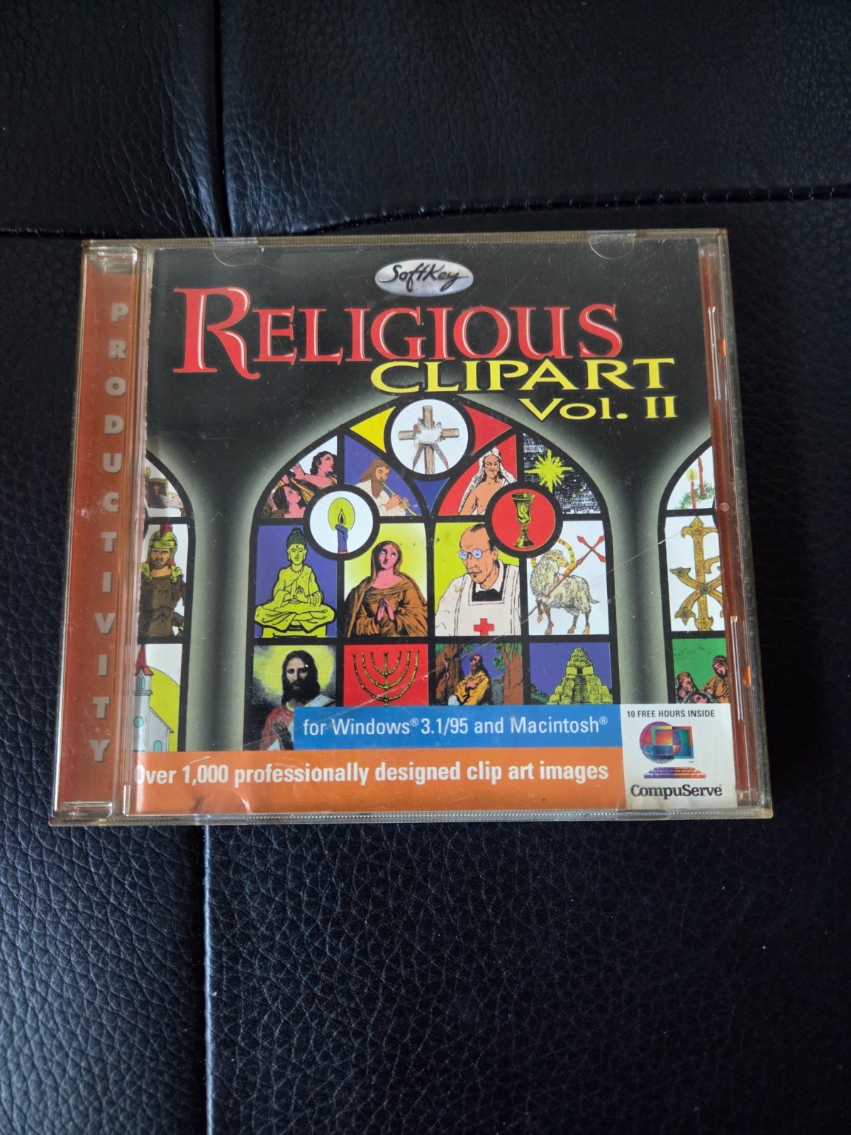 Vintage Religious Clip Art Vol II CD ROM  Windows 3.1 /95 and Macintosh