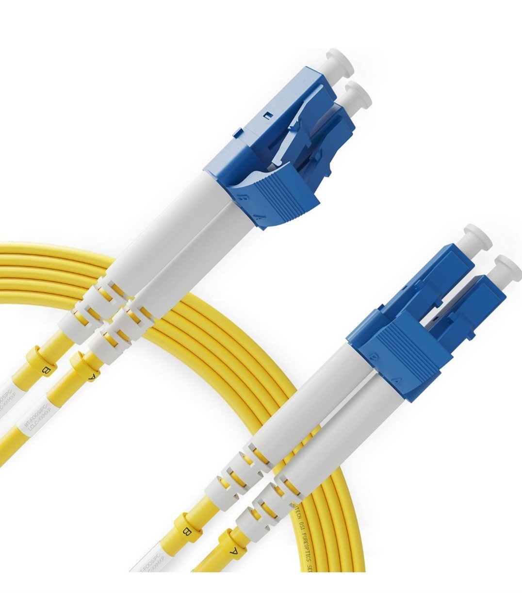 Beyondtech LC/UPC  To  LC/UPC Optical Fiber Patch Cable  1m 3.28ft  OS1 9/125
